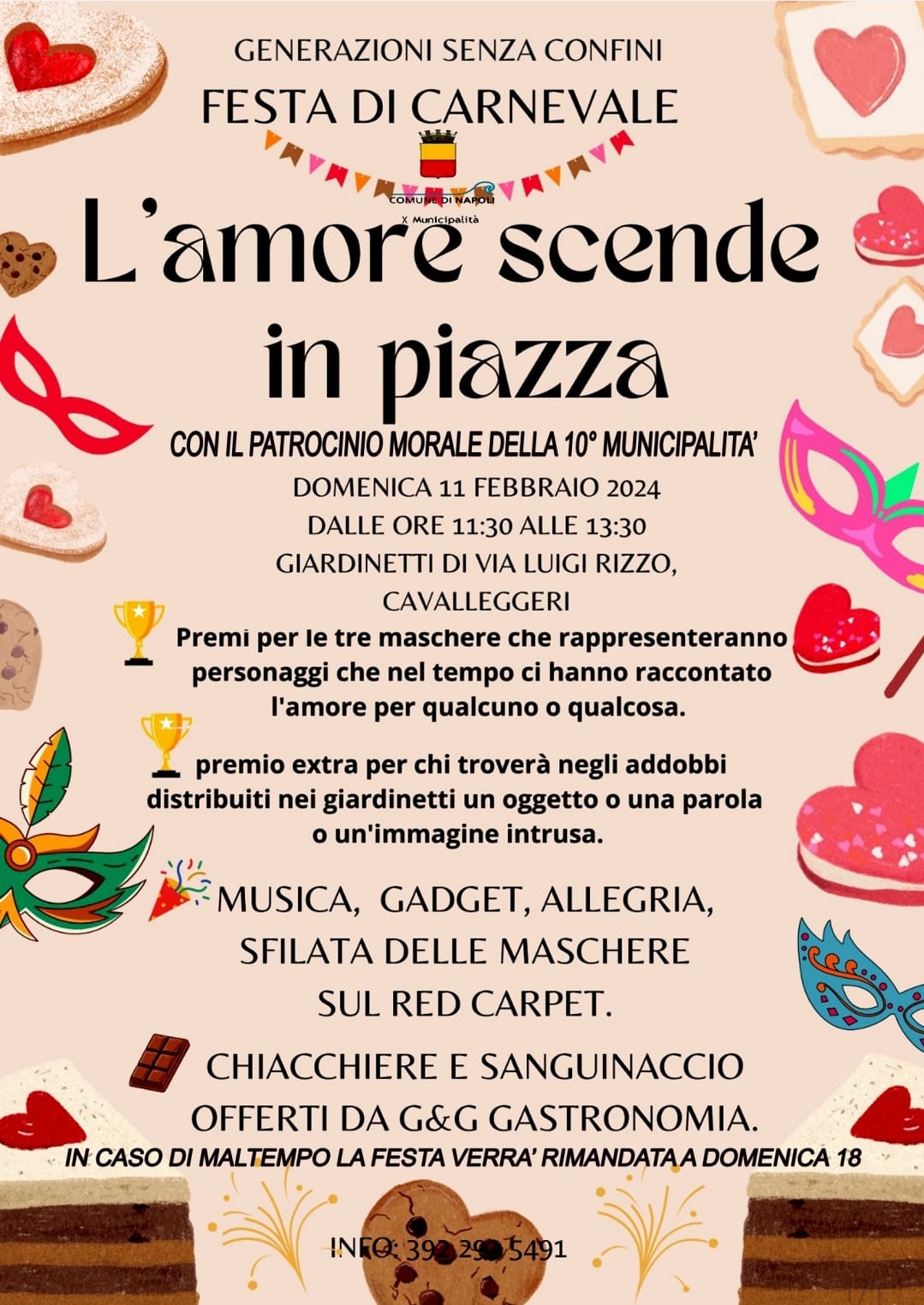 L'AMORE SCENDE IN PIAZZA