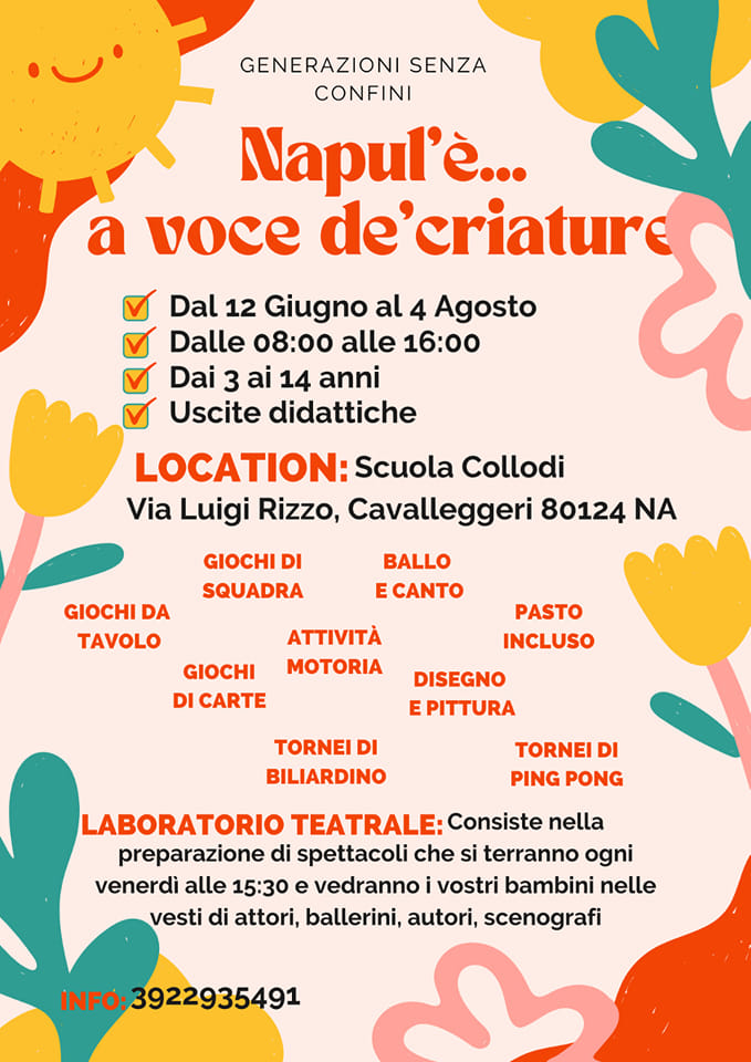 NAPULE È A' VOCE D'E CRIATURE